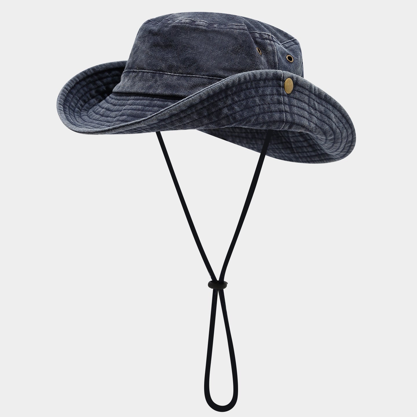 Wholesale  retro washed cotton bucket hat couple hat sun protection